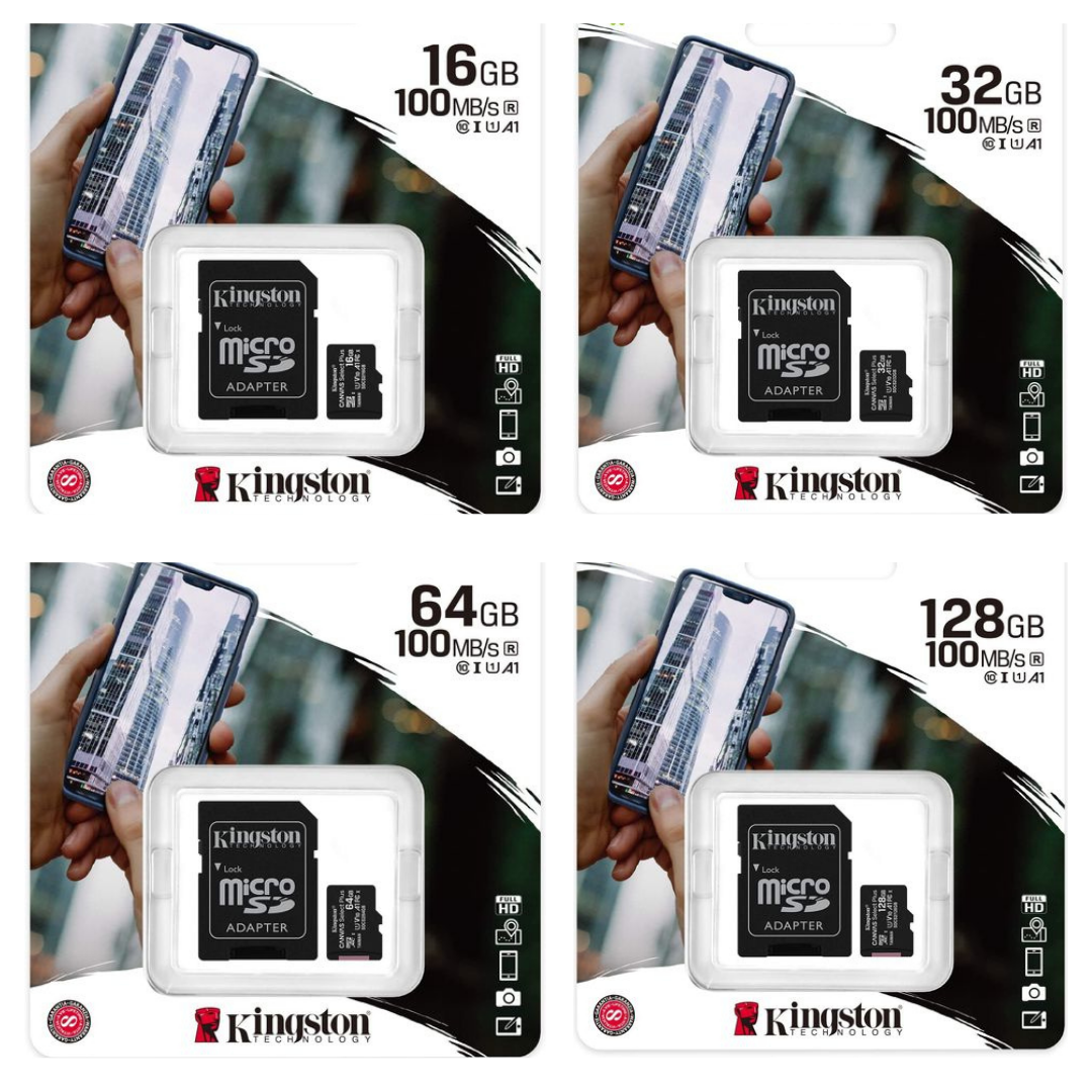 KINGSTON Canvas Select Plus microSD Memory Card 32GB | 64GB | 128GB
