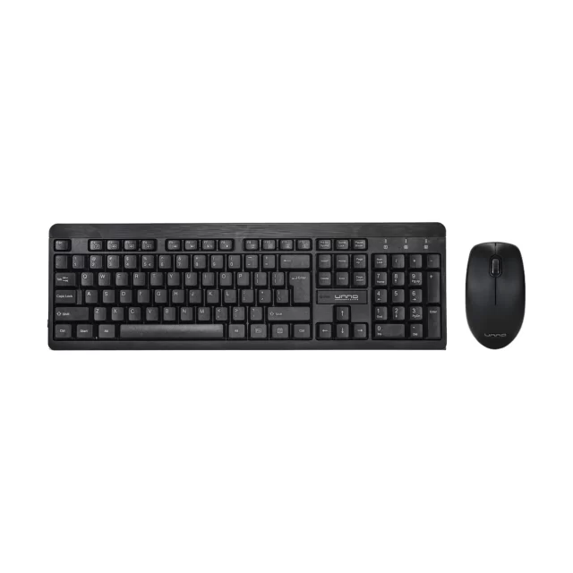 UNNO TEKNO KLASS WIRELESS KEYBOARD & MOUSE COMBO ENGLISH (Model: KB6746BK)