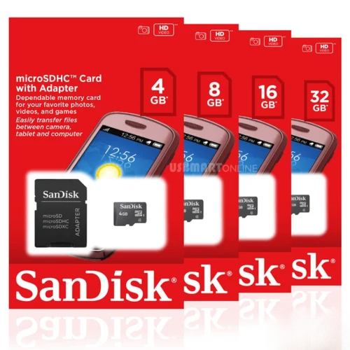 SanDisk Class 4 microSDHC Card