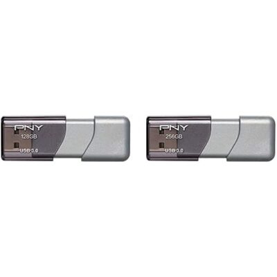 PNY Turbo Attaché 3 USB 3.0 Flash Drive 128GB | 256GB