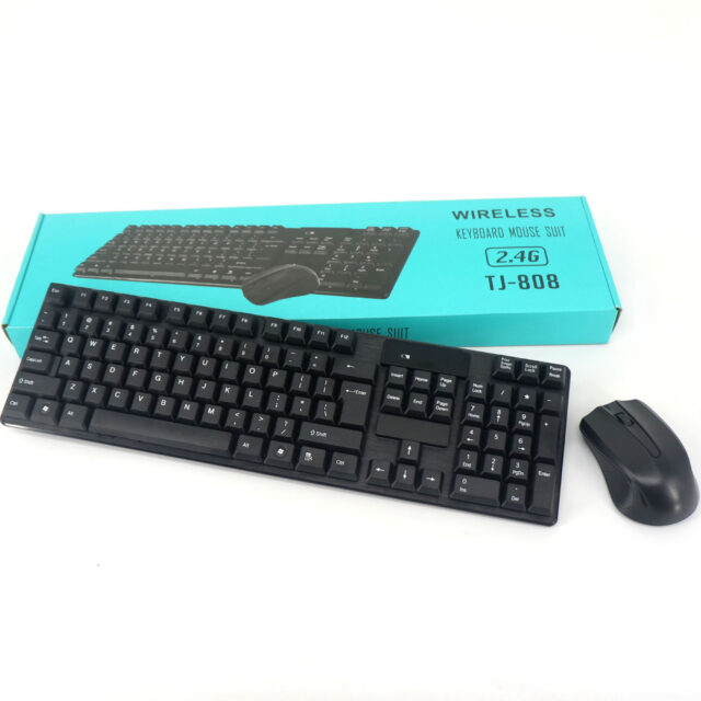 TJ-808 2.4G Wireless Keyboard and Mouse Combo
