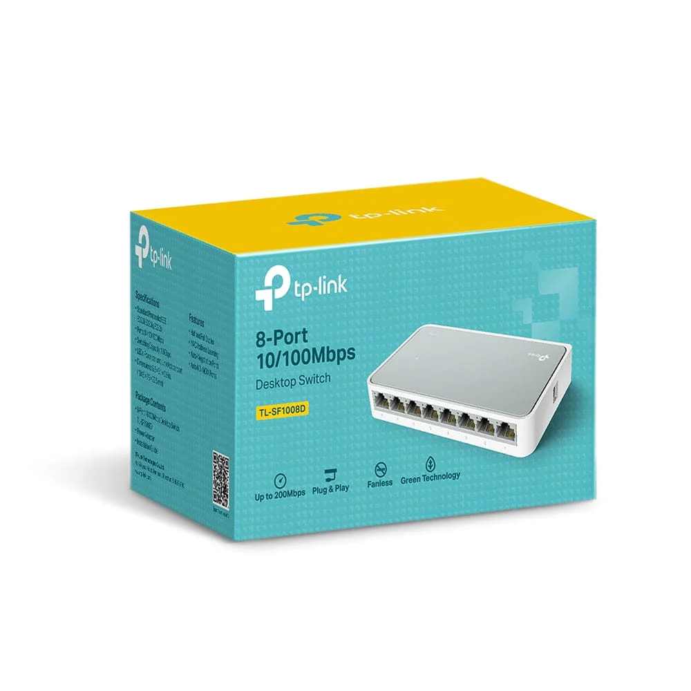 TP Link 8 Port 100 Base Desktop Switch