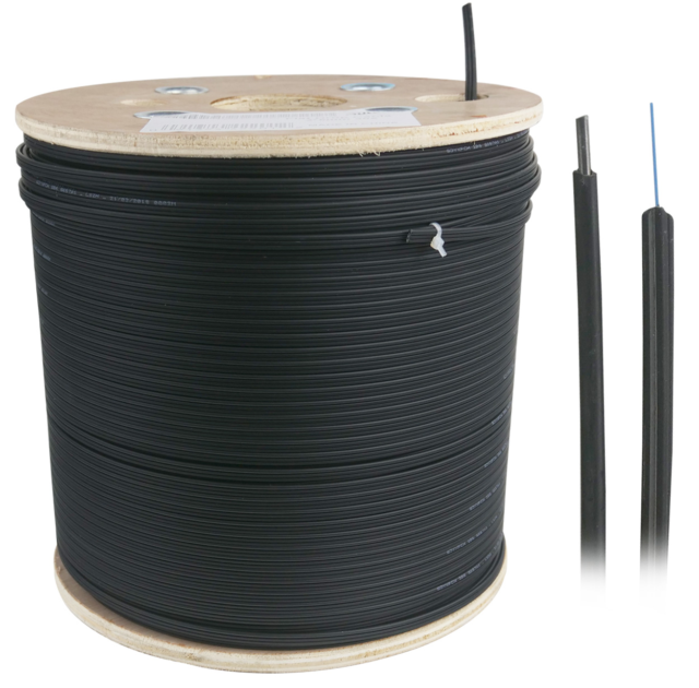 FIBER OPTIC PATCH CORD – FLAT OUTDOOR DROP CABLE-SC/APC-SC/APC