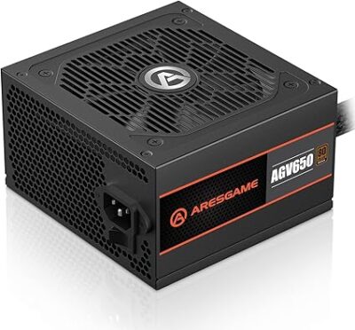 AGV Series 650W Power Supply, 80 Plus Bronze Certified, Non Modular Power Supply