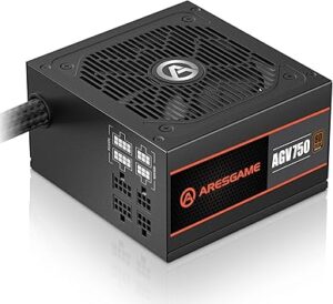 AGV Series 750W Power Supply, 80 Plus Bronze Certified, Semi Modular Power Supply